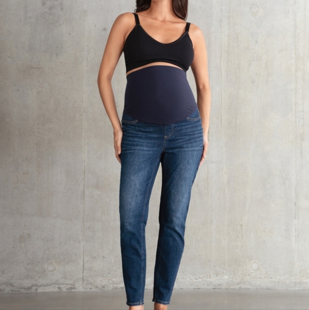 Women's Seaphine Blue Maternity Jeans US 8